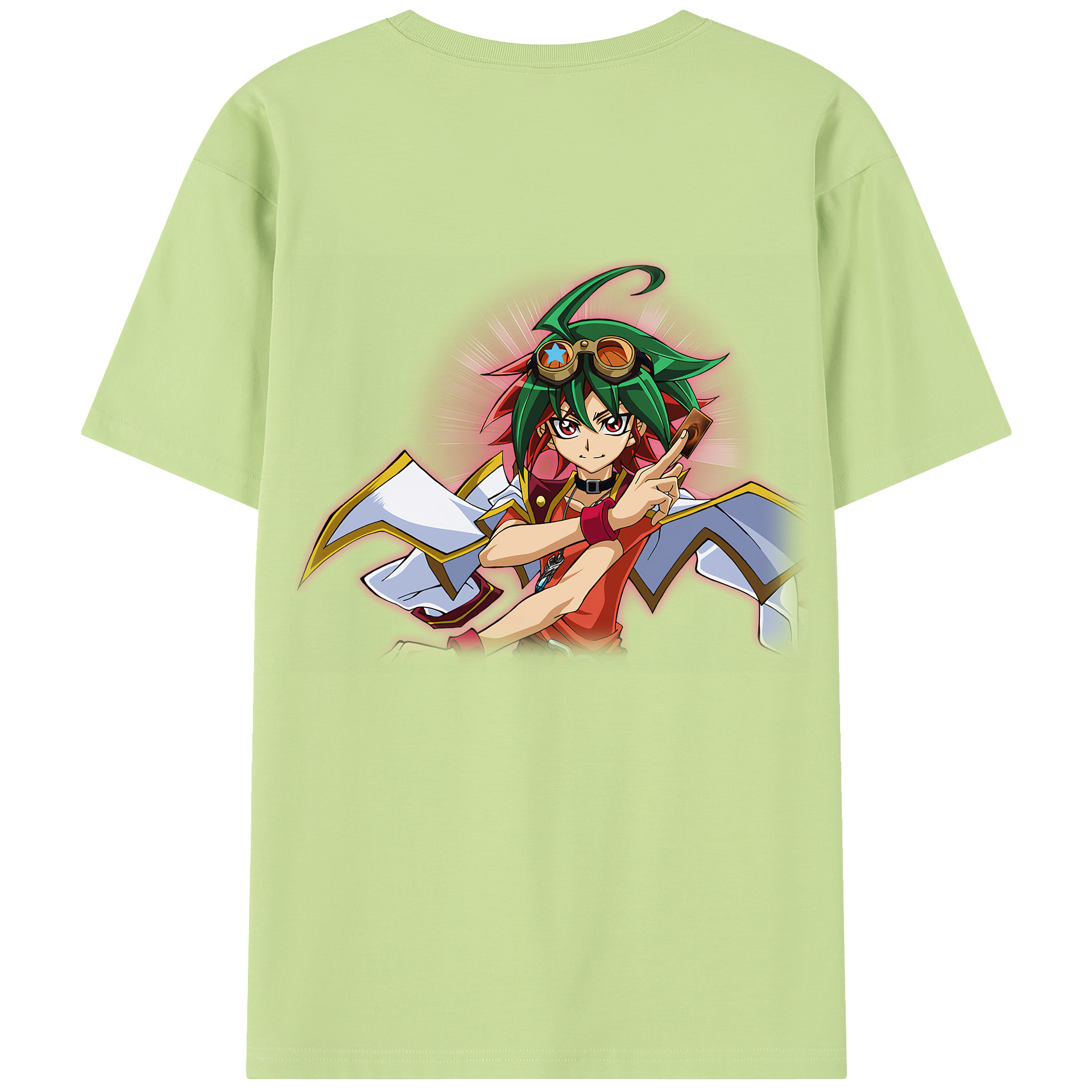 （画像用） 遊☆戯☆王 Yu-Gi-Oh! 綿100％半袖Tシャツ（背面プリント）